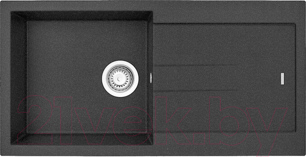 Изображение товара Мойка кухонная Longran Amanda AMG990.500 (лава)