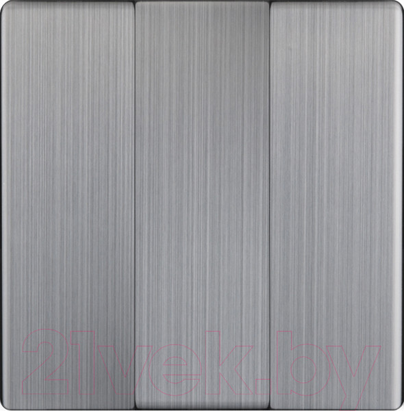 Изображение товара Клавиша для выключателя Werkel WL02-SW-3G-CP / a037021 (глянцевый никель)