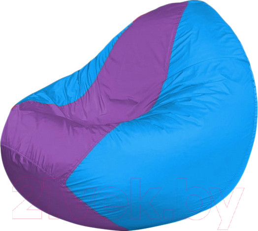 Изображение товара Бескаркасное кресло Flagman Classic К2.1-252 (сиреневый/голубой)