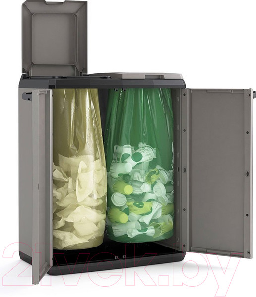 Изображение товара Шкаф-ящик для мусора Keter Split Basic GLR/BK / 240623