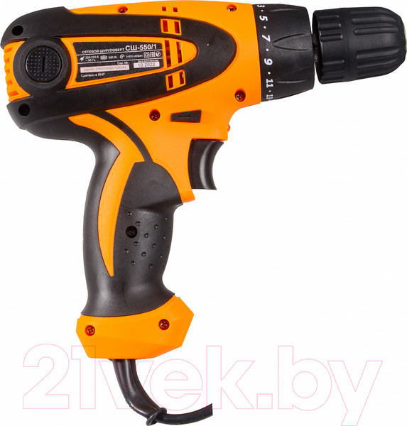 Изображение товара Дрель-шуруповерт Вихрь СШ-550/1 (72/16/2)