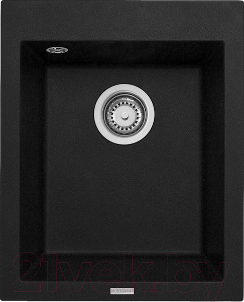 Изображение товара Мойка кухонная Longran Cube CUG410.500 (оникс)