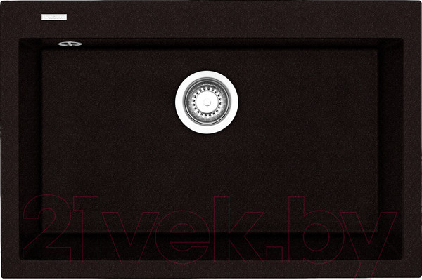 Изображение товара Мойка кухонная Longran Cube CUG760.500 (марон)