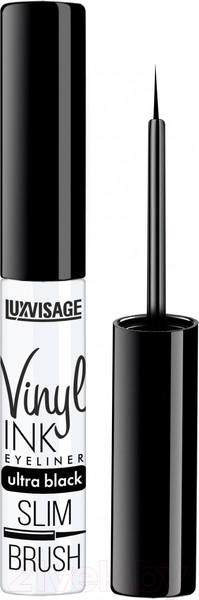 Изображение товара Подводка для глаз жидкая LUXVISAGE Vinyl Ink Ultra Black (4г)