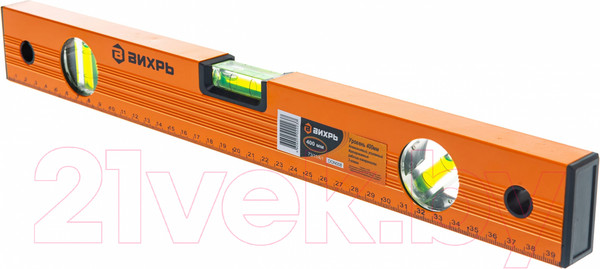 Изображение товара Уровень строительный Вихрь 73/11/4/1