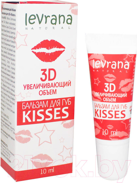 Изображение товара Бальзам для губ Levrana Kisses для объема губ (10мл)