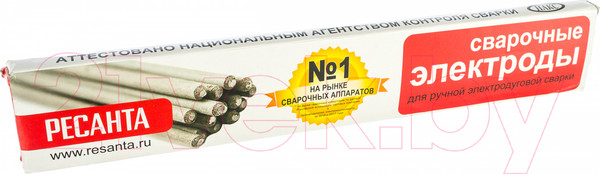 Изображение товара Электрод Ресанта МР-3 Ф2.5 / 71/6/22 (1кг)