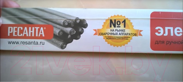 Изображение товара Электрод Ресанта МР-3 Ф2.5 / 71/6/19 (3кг)