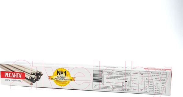 Изображение товара Электрод Ресанта МР-3 Ф4.0 / 71/6/25 (3кг)