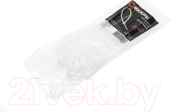Изображение товара Стяжка для кабеля Вихрь 73/9/1/19 (100шт)