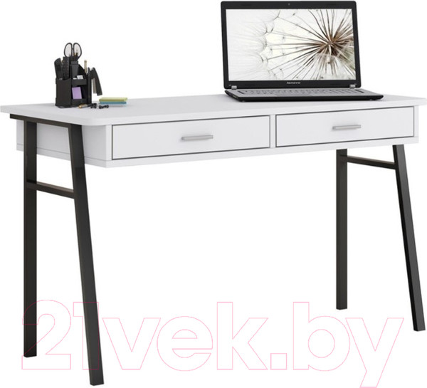 Изображение товара Письменный стол Polini Kids Aviv 1450 (белый)