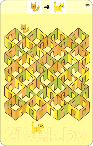 Изображение товара Развивающие карточки Робинс 100 лабиринтов от простых до сложных