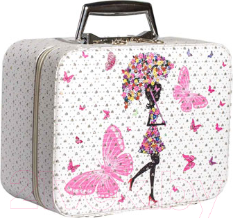 Изображение товара Кейс для косметики MONAMI CX3114-1 (бабочки)