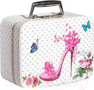 Изображение товара Кейс для косметики MONAMI CX3114-1 (бабочки)