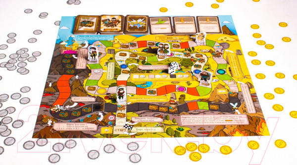 Изображение товара Настольная игра GaGa Большая бродилка / GG033