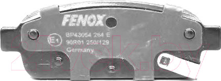 Изображение товара Тормозные колодки Fenox BP43054