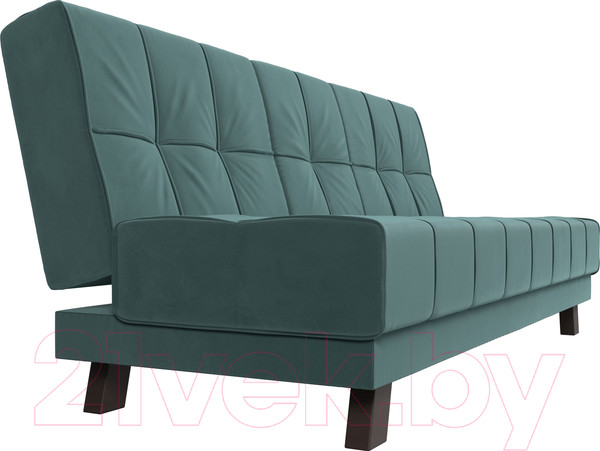 Изображение товара Диван Лига Диванов Винсент (велюр, бирюзовый)