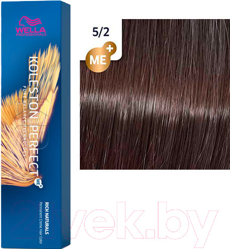 Изображение товара Крем-краска для волос Wella Professionals Koleston Perfect ME+ 5/2 (итальянская сосна)