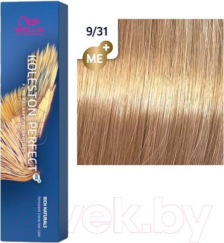 Изображение товара Крем-краска для волос Wella Professionals Koleston Perfect ME+ 9/31 (бари)