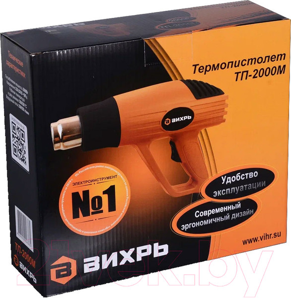 Изображение товара Строительный фен Вихрь ТП-2000М (72/2/2)