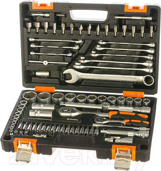 Изображение товара Универсальный набор инструментов Вихрь 73/6/7/3