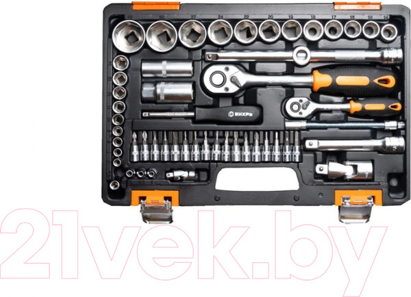 Изображение товара Универсальный набор инструментов Вихрь 73/6/7/3