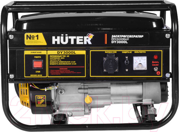 Изображение товара Бензиновый генератор Huter DY3000L (64/1/4)