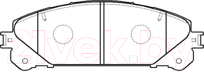 Изображение товара Тормозные колодки HSB HP5264