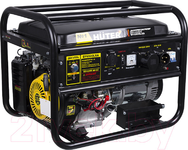 Изображение товара Бензиновый генератор Huter DY6500LXA (64/1/27)