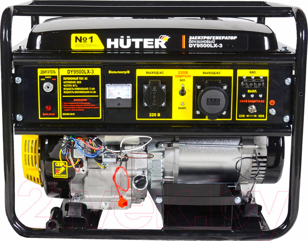 Изображение товара Бензиновый генератор Huter DY9500LX-3 (64/1/41)