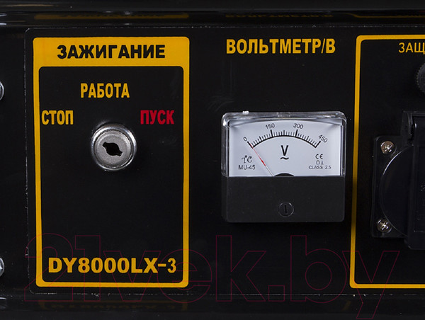 Изображение товара Бензиновый генератор Huter DY8000LX-3 (64/1/28)