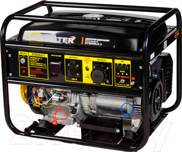 Изображение товара Бензиновый генератор Huter DY8000LX-3 (64/1/28)