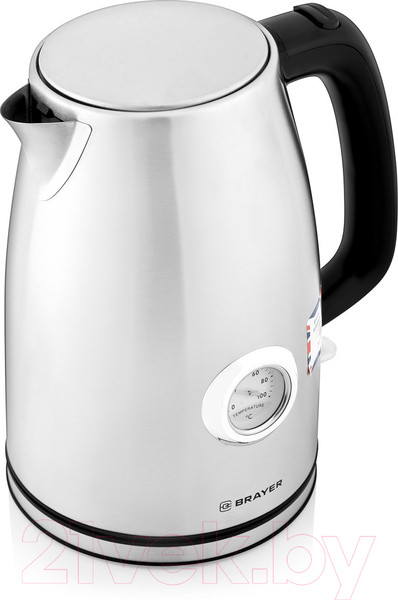 Изображение товара Электрочайник Brayer BR1022 (нержавеющая сталь)