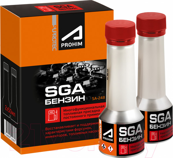 Изображение товара Присадка Suprotec A-Prohim SGA / 122875 (50мл+50мл)
