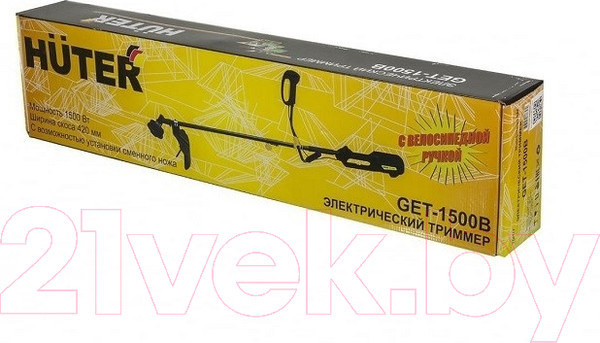 Изображение товара Триммер электрический Huter GET-1500B (70/1/7)