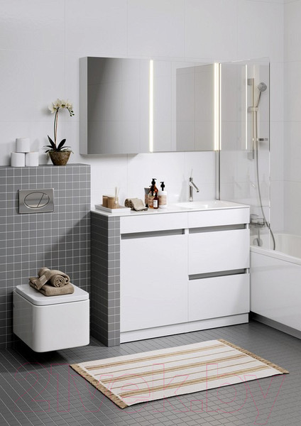 Изображение товара Тумба с умывальником Aqwella Forma / FOR0105KR