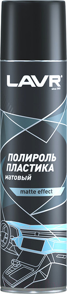 Изображение товара Полироль для пластика Lavr Ln1416 (400мл, матовый)