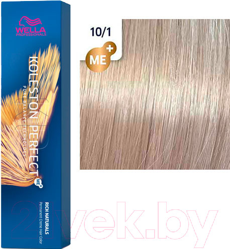 Изображение товара Крем-краска для волос Wella Professionals Koleston Perfect ME+ 10/1 (ванильный лед)