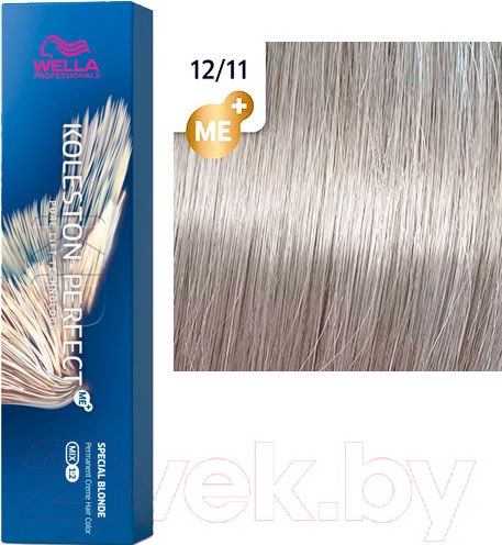 Изображение товара Крем-краска для волос Wella Professionals Koleston Perfect ME+ 12/11 (ракушка)
