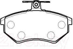 Изображение товара Тормозные колодки HSB HP8419