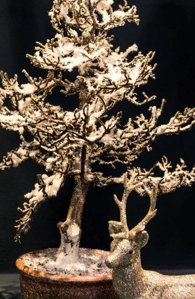 Изображение товара Ветка новогодняя Gasper 1119502-44 (коричневый/заснеженный)