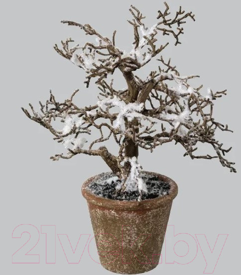 Изображение товара Ветка новогодняя Gasper 1119500-44 (коричневый/заснеженный)