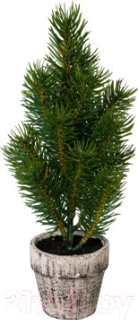 Изображение товара Елка декоративная Gasper Елочка / 3019721-00 (зеленый/состаренный белый)