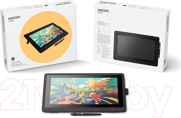 Изображение товара Графический планшет Wacom Cintiq 16 / DTK1660K0B