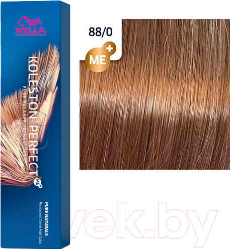 Изображение товара Крем-краска для волос Wella Professionals Koleston Perfect ME+ 88/0 (светлый блонд интенсивный натуральный)