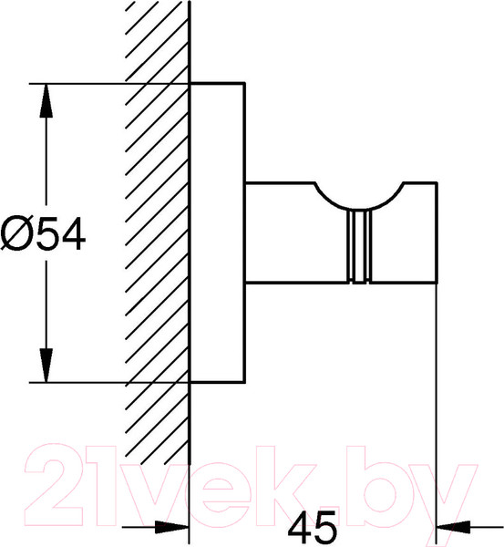 Изображение товара Крючок для ванной GROHE Essentials 40364AL1