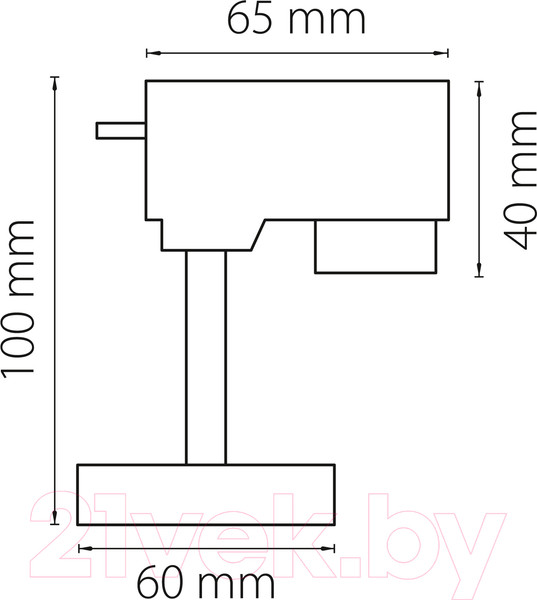 Изображение товара Адаптер для шинопровода Lightstar Asta 592056