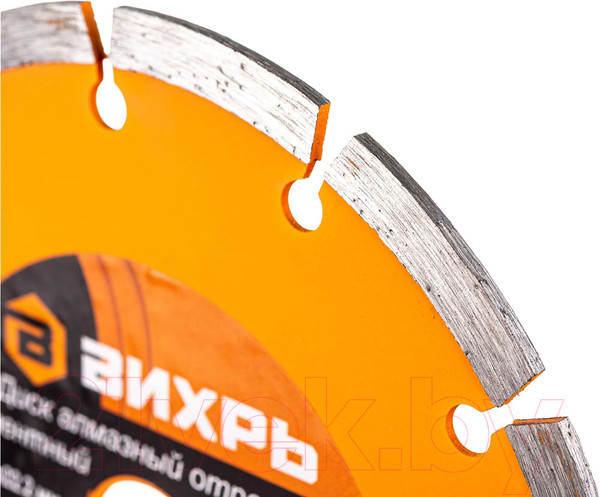 Изображение товара Отрезной диск алмазный Вихрь 73/10/3/14 (сегментный)