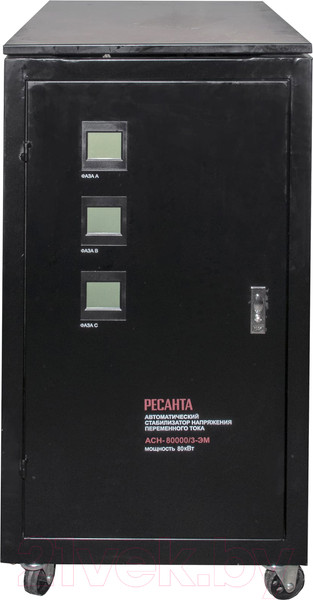 Изображение товара Стабилизатор напряжения Ресанта АСН-80000/3-ЭМ (63/4/15)