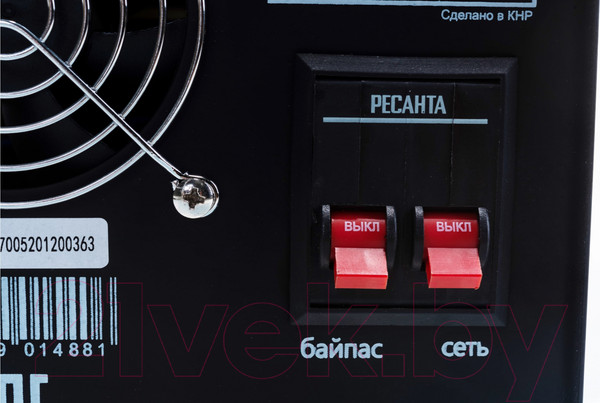 Изображение товара Стабилизатор напряжения Ресанта АСН-12000/1-ЭМ (63/1/17)